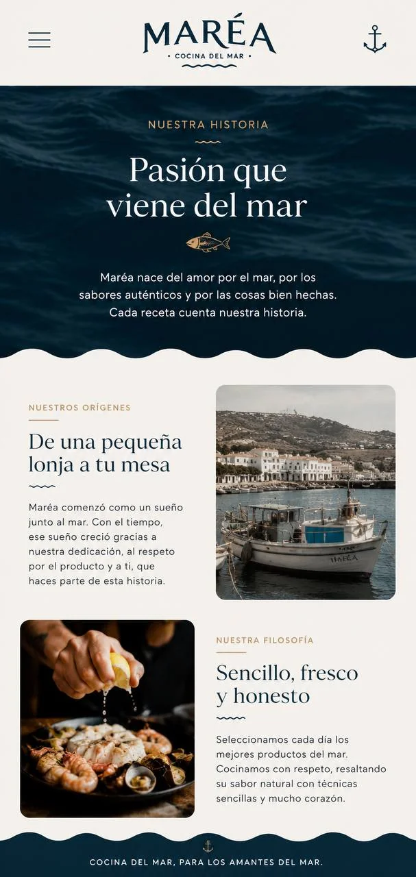 Móvil MARÉA HISTORIA