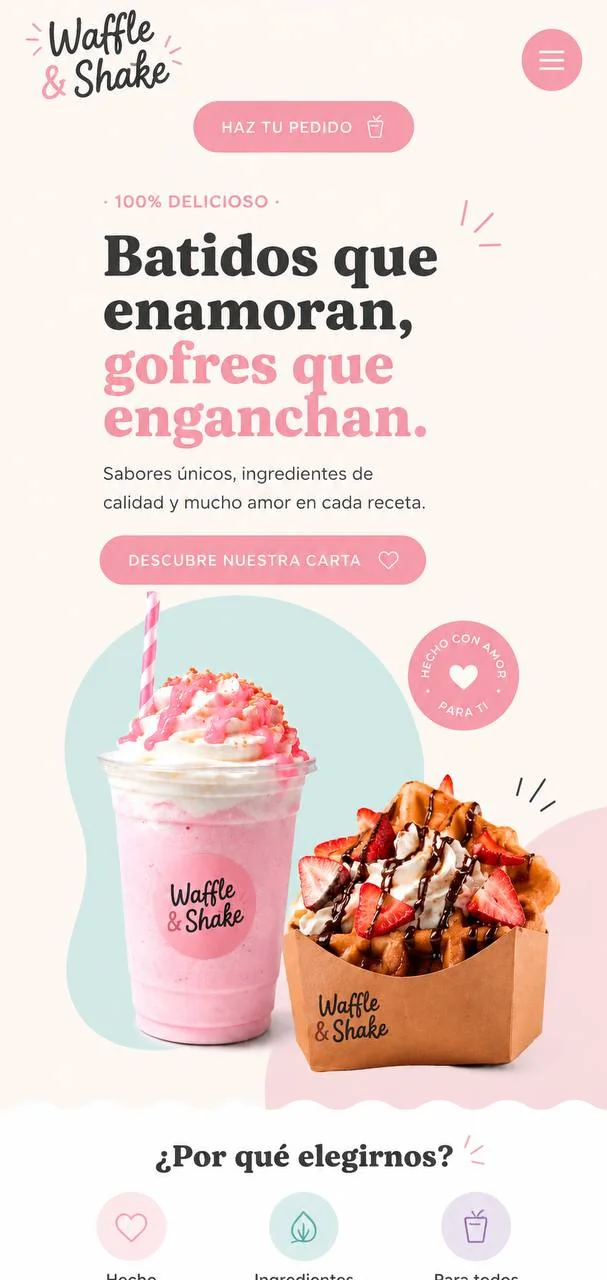 Móvil WAFFLE & SHAKE